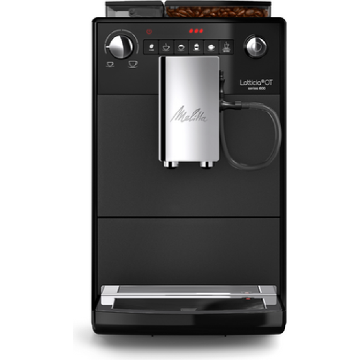 Melitta F300-100 Latticia OT Kaffeevollautomat, frosted black
