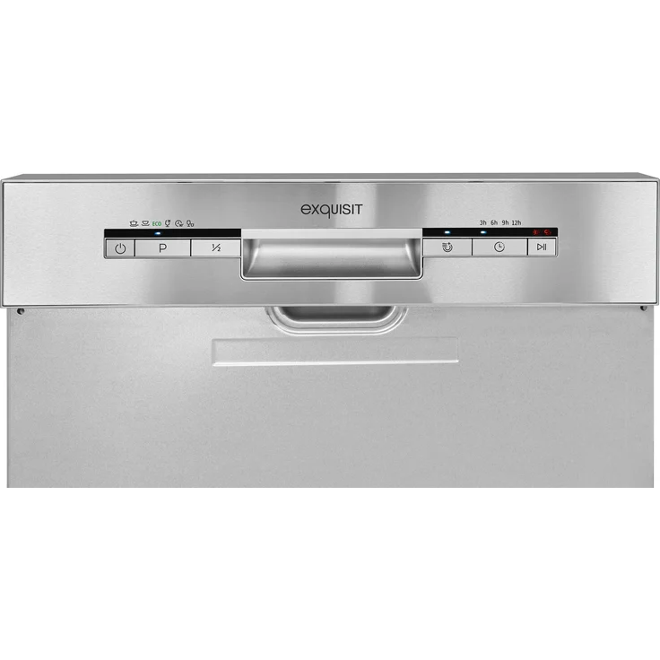 Exquisit EGSP1012-EB-030E, Geschirrspüler, E, Geräuschemissionsklasse C, Geräuschemissionen 49 Dezibel - Preisvergleich – Bild 9