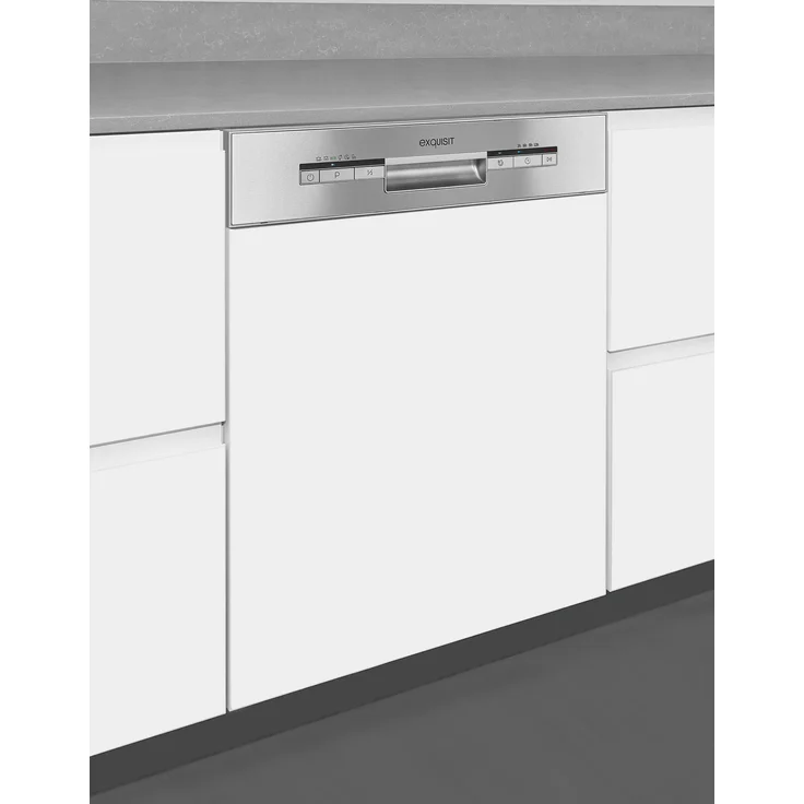 Exquisit EGSP1012-EB-030E, Geschirrspüler, E, Geräuschemissionsklasse C, Geräuschemissionen 49 Dezibel - Preisvergleich – Bild 6