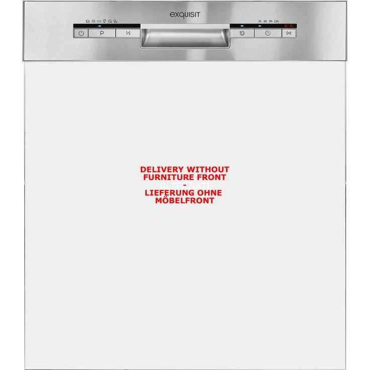 Exquisit EGSP1012-EB-030E, Geschirrspüler, E, Geräuschemissionsklasse C, Geräuschemissionen 49 Dezibel - Preisvergleich – Bild 1