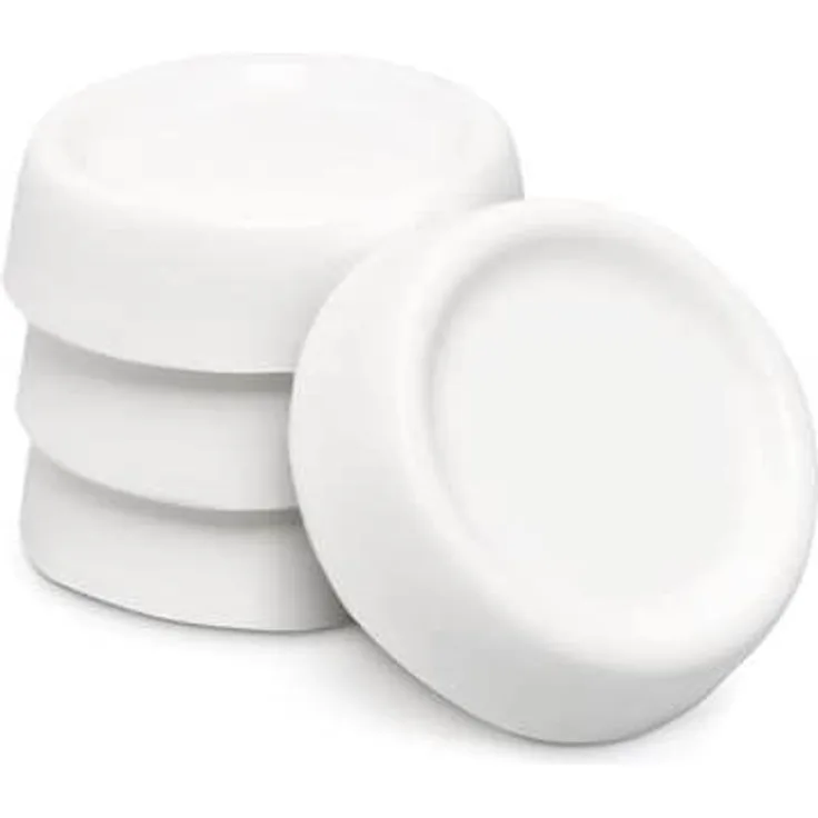 EN 4x Schwingungsdämpfer-Pads Waschmaschine Set, Schalldämpfer & Schallschutz Trockner, Anti V