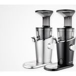 Hurom H100 Platin Slow Juicer, Entsafter, 150W, 2 Geschwindigkeiten, silber, schwarz