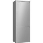 Smeg FA3905LX5 Volledelstahl Kühl-Gefrierkombination, freistehend, silber, NoFrost, Linksanschlag, Breite 70 cm