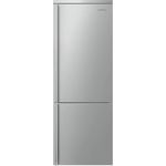 Smeg FA3905RX5 Volledelstahl Kühl-Gefrierkombination, freistehend, silber, NoFrost, Rechtsanschlag, Breite 70 cm