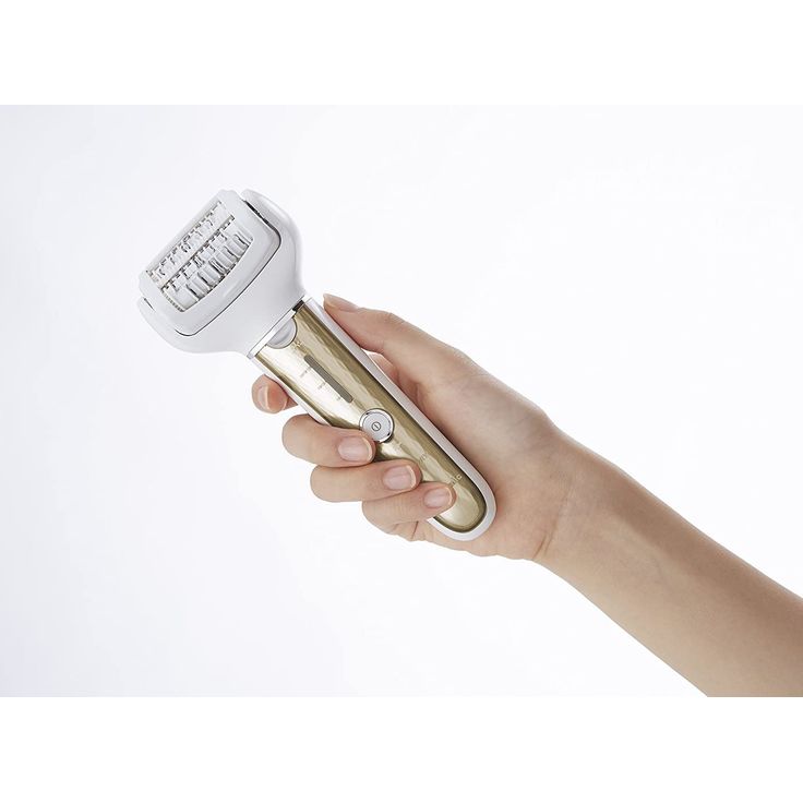 Panasonic Epilierer ES-EL3A-N503, 2-in-1 Epiliergerät Damen, Wet & Dry, Aufsatz für Arme und Beine, Epilieren, gold – Bild 2