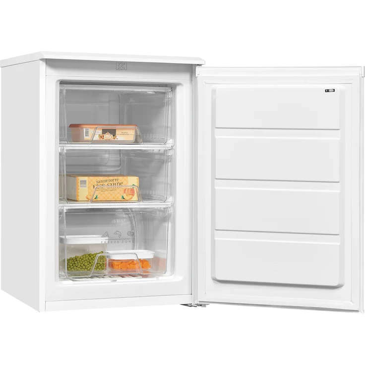 Exquisit GS80-030E Gefrierschrank, freistehend, weiß, Energieklasse E – Bild 1