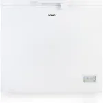 Domo DO935DVK Gefriertruhe, freistehend, weiß, LED, Breite 90 cm, Energieklasse E
