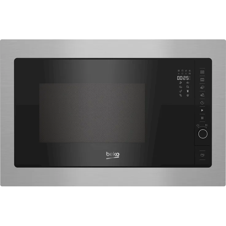 Beko BMOB 20231 BG Mikrowelle, Einbaugerät, 800W, 20 Liter Garraum, Auftauen, 5 Leistungsstufen, Timer, schwarz