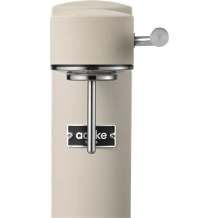 Aarke Carbonator III - Sand Trinkwassersprudler mit einer PET-Flasche (1 Liter), ohne Zylinder, sand Limited Edition – Bild 4