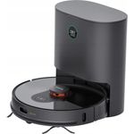 Roidmi Eve Plus Saugroboter mit Wischfunktion und Absaugstation, 250 min Akkubetrieb, 2700 Pa Saugleistung, Lasernavigation, schwarz