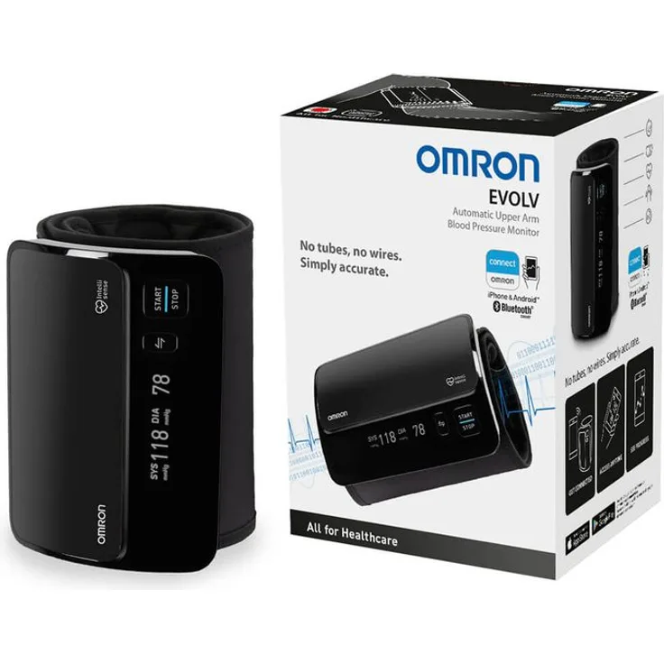 OMRON EVOLV all-in-one Oberarm Blutdruckmessgerät 