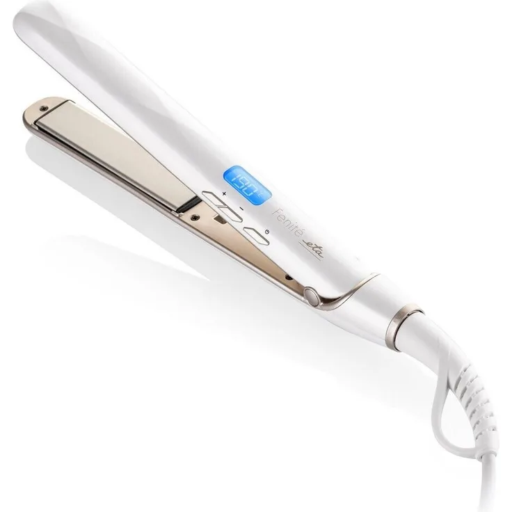 ETA Fenité 9336 90000 Glätteisen, 10 Temperaturstufen, Keramikbeschichtung, drehbares Kabel, Abschaltautomatik, weiß