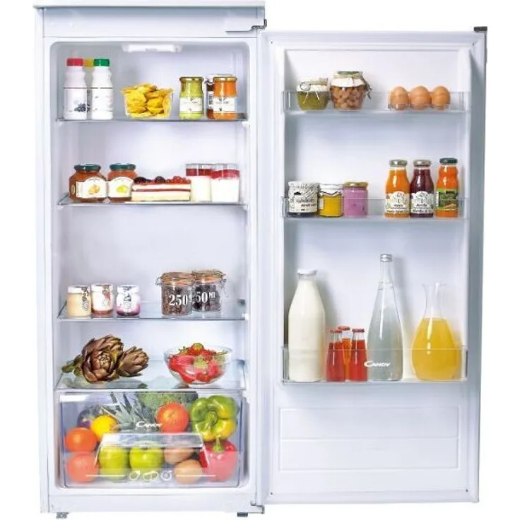 Candy CIL 220 NE-N Kühlschrank, Einbau, weiß, LED, Breite 54 cm, Energieklasse F