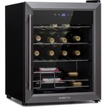 Klarstein Ultimo 16 Uno Weinkühlschrank, freistehend, 16 Flaschen, Touch-Bedienfeld, Energieklasse G