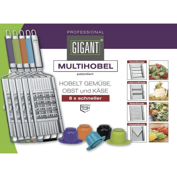 Gigant Multihobel Multi-Slicer (Lila)