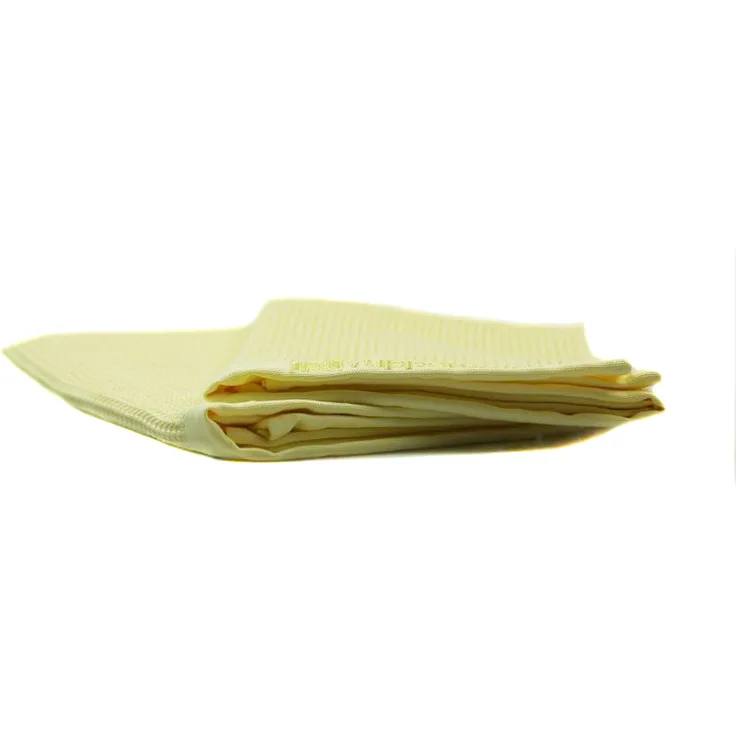 TUPPERWARE FaserPro Glas gelb (2) Mikrofasertuch Fenster Hergestellt aus recyceltem Material