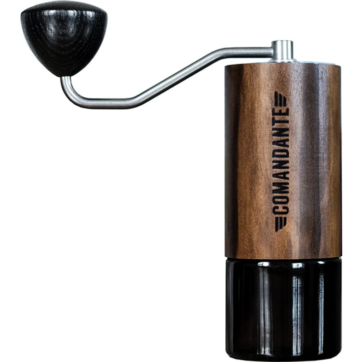 Comandante C40 MK4 Nitro Blade Liquid Amber / Edelstahl Hand-Kaffeemühle, konisches Edelstahlmahlwerk manuelle Kaffeemühle – Bild 1