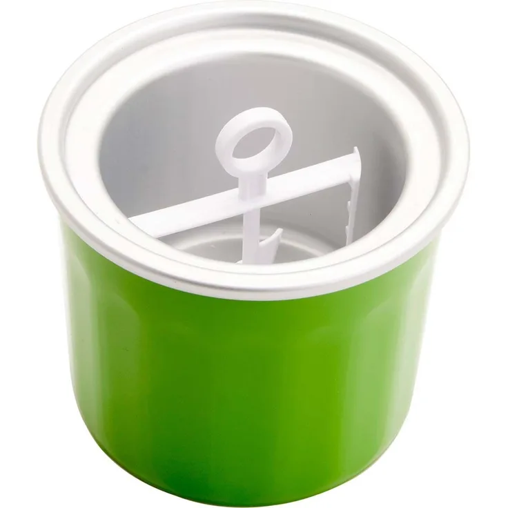 Gastroback 96910 Eiscremebehälter, geeignet für Gastroback Design Advanced 42823, grün, weiß