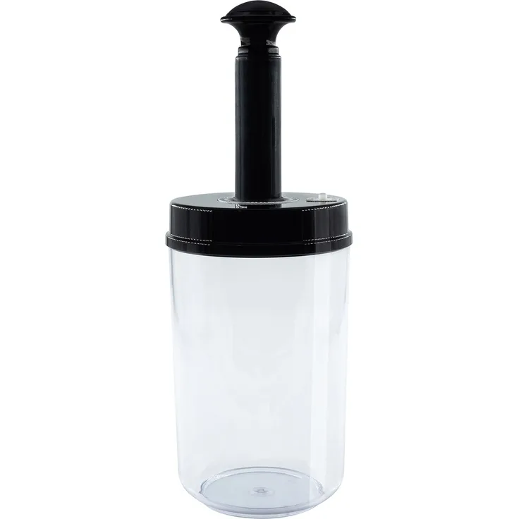Heidenfeld HF-VK100 Vakuumbehälter Vakuumierer 0,7-2,2 l Vakuumpumpe Vakuumdose (1.6 Liter)