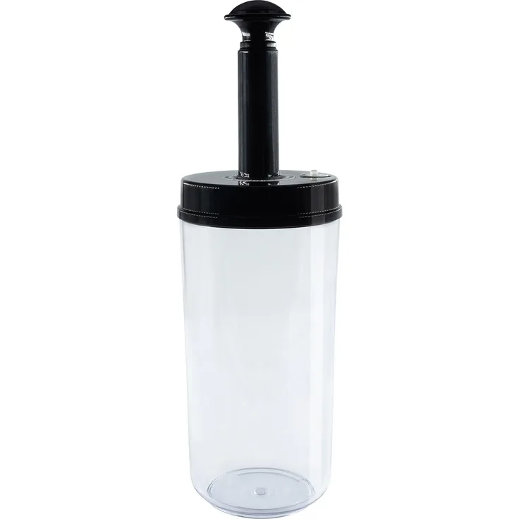 Heidenfeld HF-VK100 Vakuumbehälter Vakuumierer, 0,7-2,2 l Vakuumpumpe Vakuumdose (2.2 Liter)