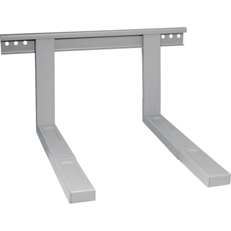 My Wall Halterung für Mikrowellengeräte Belastung bis 35 kg ausziehbar, silber