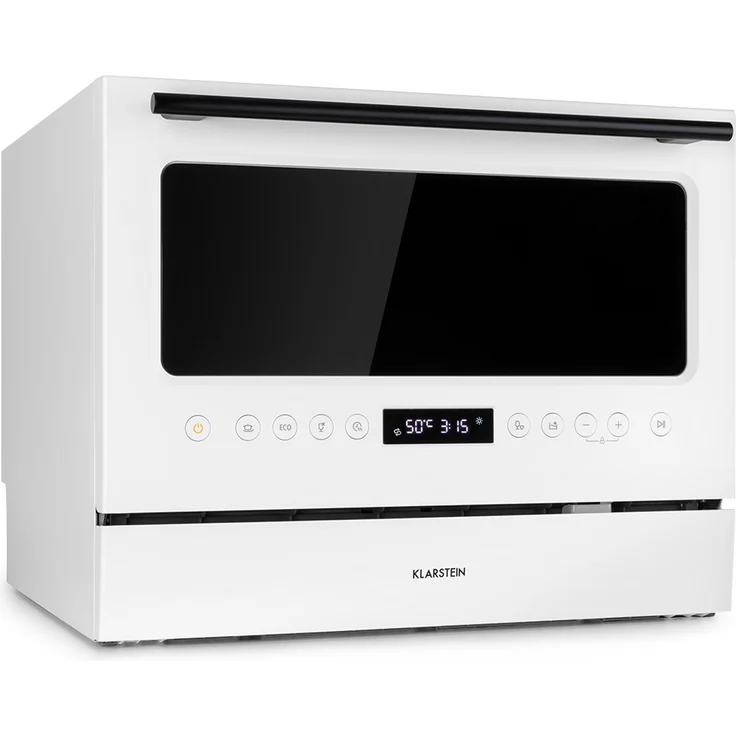 Klarstein Azuria, Tischgeschirrspüler, F, Geräuschemissionsklasse C, Geräuschemissionen 49 db(A) re1 pW – Bild 1