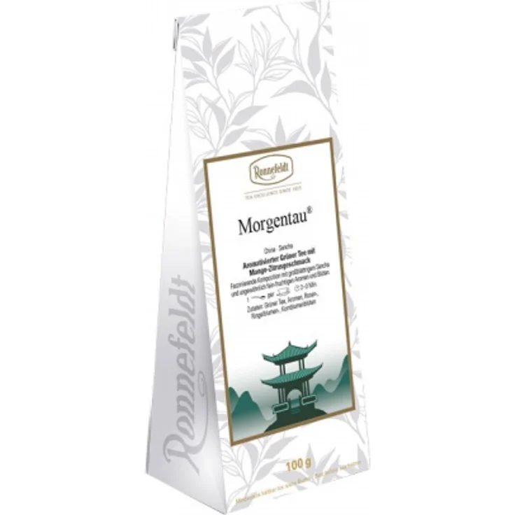 Morgentau aromat. grüner Tee 100g : 1 x 100g Einzelpackung – Bild 1