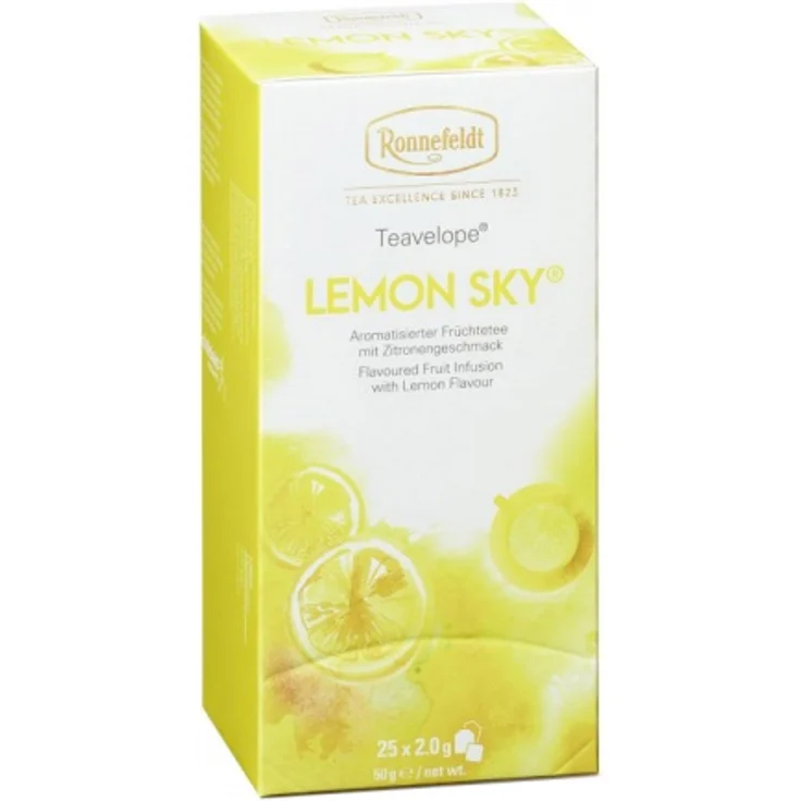 Teavelope Lemon Sky aromat. Früchtetee 25 Teebeutel 50g : 1er Packung – Bild 1