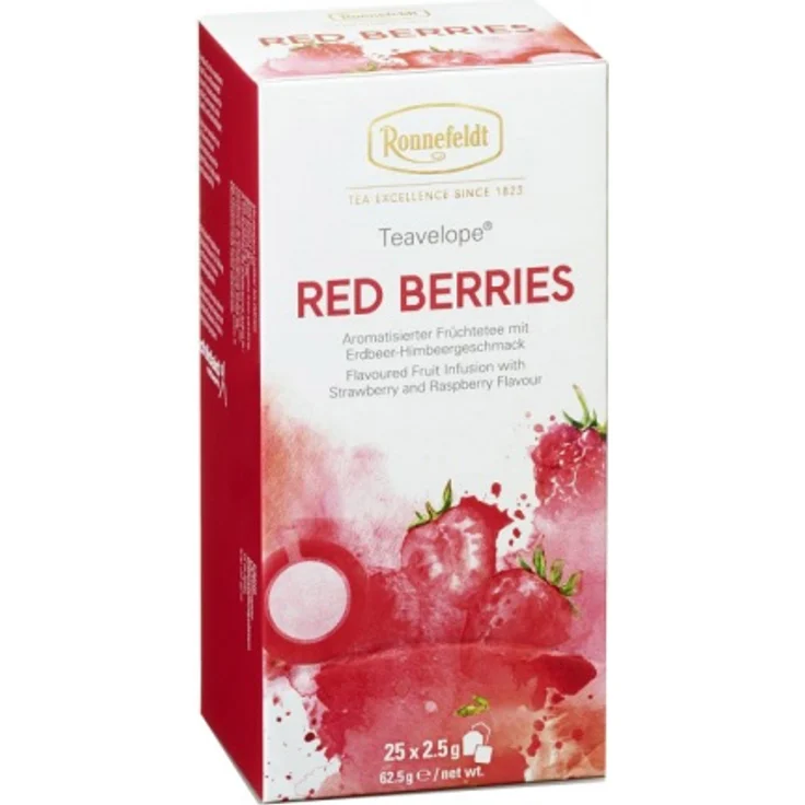 Teavelope Red Berries aromat. Früchtetee 25 Teebeutel 62,5g : 1er Packung