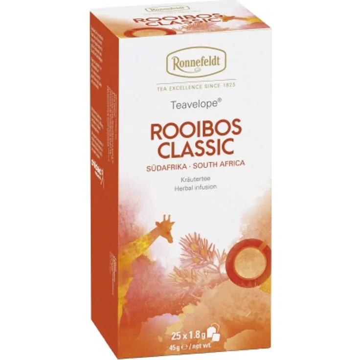Teavelope Rooibos Classic Kräutertee 25 Teebeutel 45g