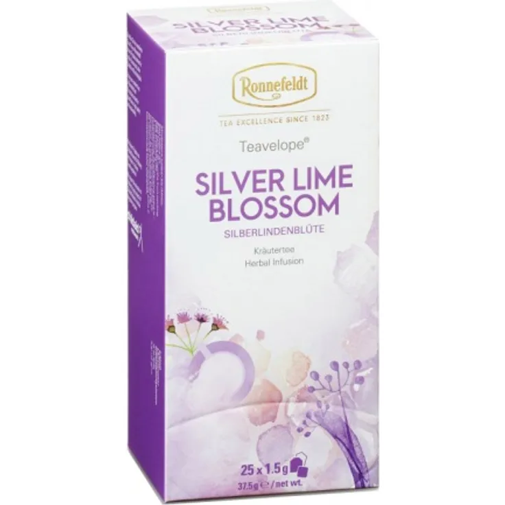 Teavelope Silver Lime Blossom Kräutertee 25 Teebeutel 37,5g : 1er Packung
