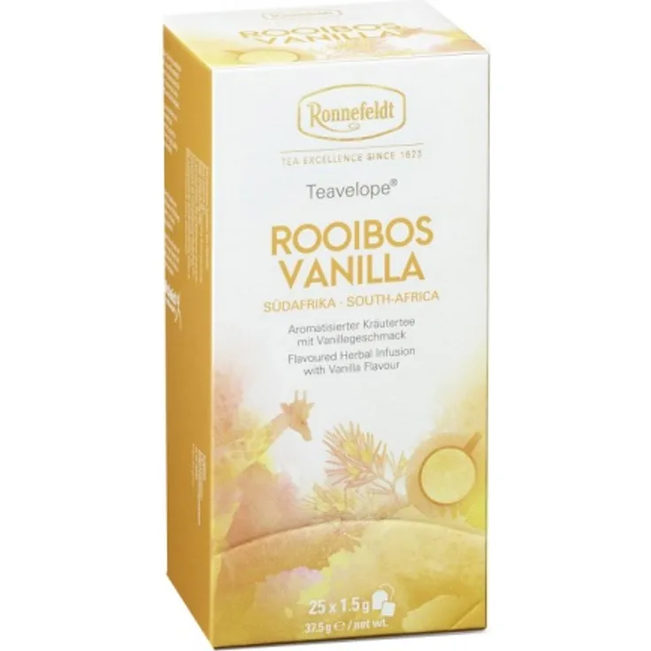 Teavelope Rooibos Vanilla aromat. Kräutertee 25 Teebeutel 37,5g : 1er Packung