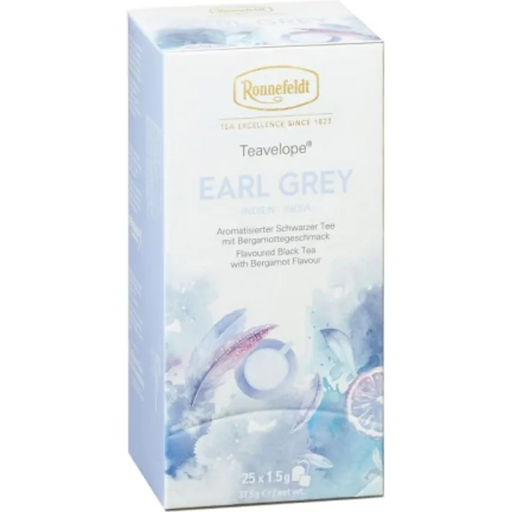 Teavelope Earl Grey aromat. schwarzer Tee 25 Teebeutel 37,5g : 1er Packung