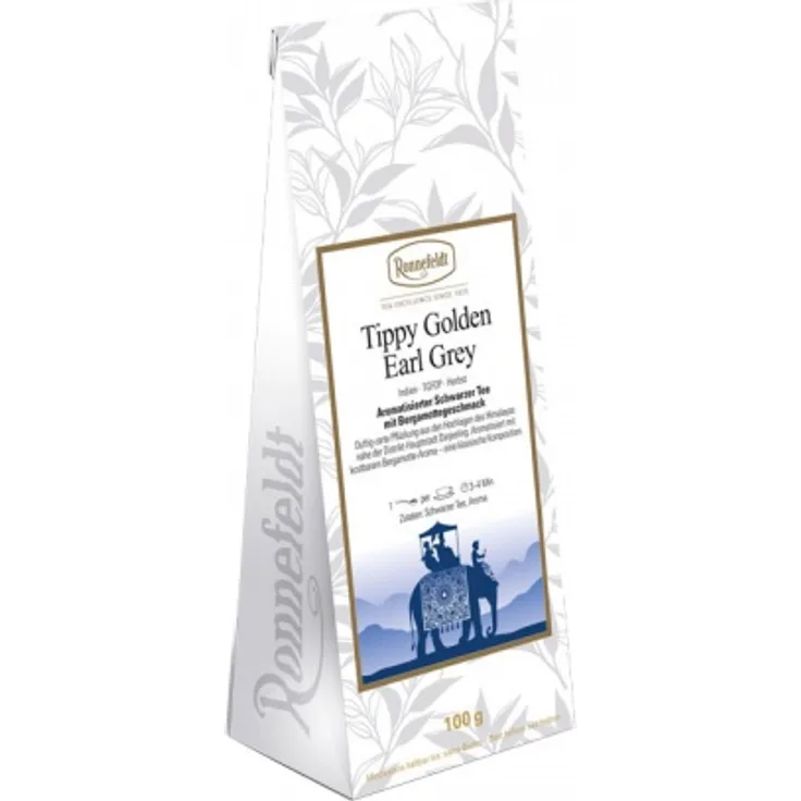 Tippy Golden Earl Grey aromat. schwarzer Tee 100g : 1 x 100g Einzelpackung