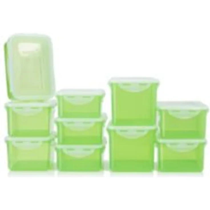 LocknLock 10 Frischhaltedosen luft- & aromadicht 850-1,9l