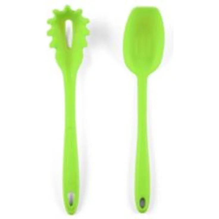 KOCHBLUME Pasta- & Soßenlöffel-Set für Pfannen und Töpfe hitzebeständig 300°C