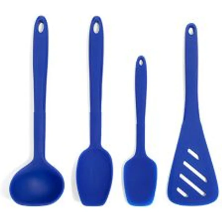 KOCHBLUME Küchenhelfer-Set Kompakt aus Silikon 4tlg.