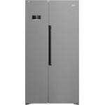 Beko GN1603140XBN Side-by-Side-Kühlschrank, freistehend, edelstahl, Energieklasse E