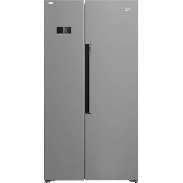 Beko GN1603140XBN Side-by-Side-Kühlschrank, freistehend, edelstahl, Energieklasse E