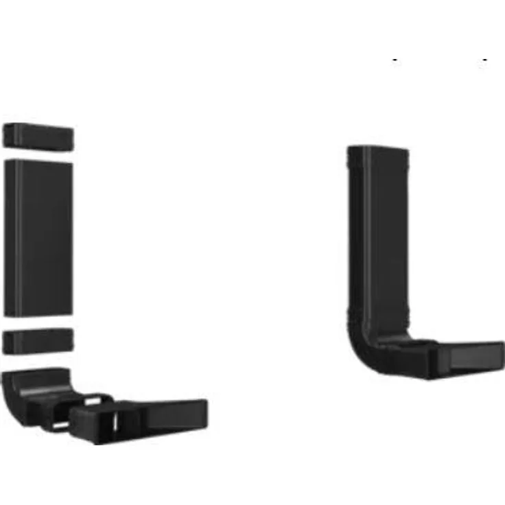 Bosch 1x L-bend HEZ9VDKR2 for recirculation set pipe (black 6-piece set)