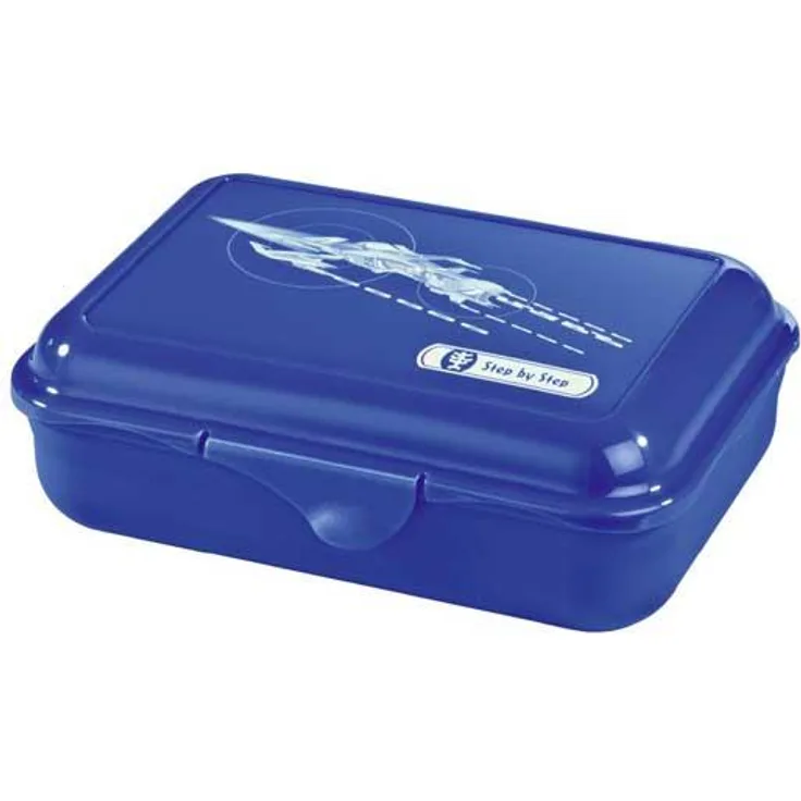 Step by Step Brotbox Starship Lunchbox mit Trennsteg