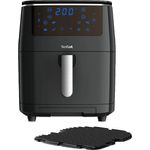Tefa FW2018 Easy Fry Grill & Steam Heißluftfritteuse, 1700 Watt, ohne Fett, 6,5 Liter, Touch, schwarz