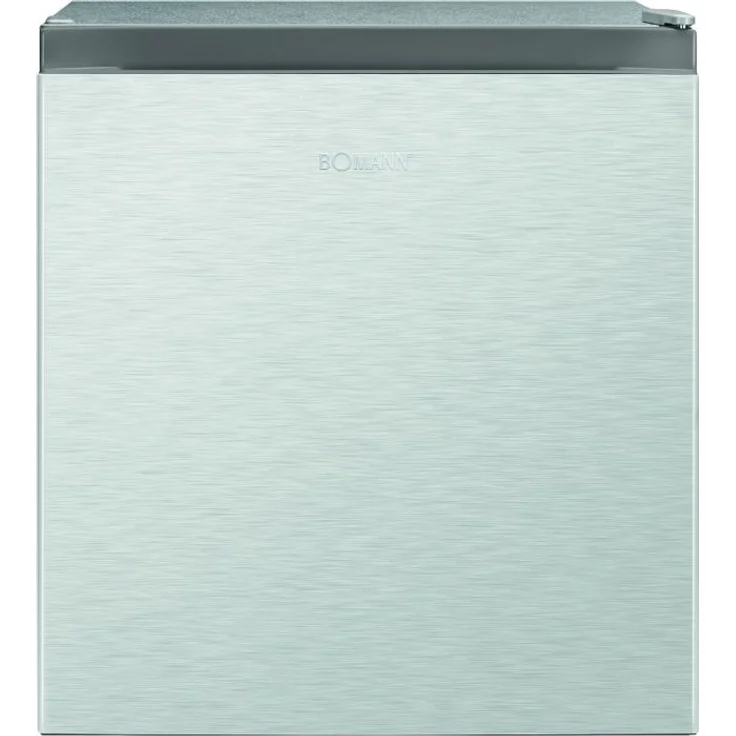 Bomann KB 7245 Minikühlschrank, freistehend, edelstahl, Energieklasse E – Bild 1