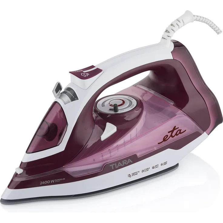ETA TIARA II Dampfbügeleisen Lila