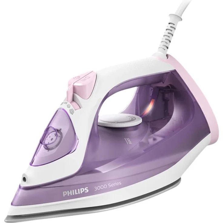 Philips 3000 series DST3010-30 Steam iron Ceramic soleplate 1.9 m 140 g-min Purple White 30 g-min – Bild 1