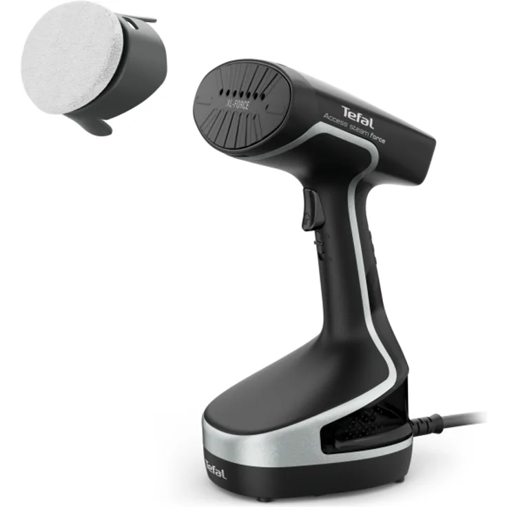 Tefal Acces Steam Force ASS STEAM FOR DT8250 Tragbare Dampfbürste 0 2 l 0 4 min Schwarz Tasten Handschalter, Steamer