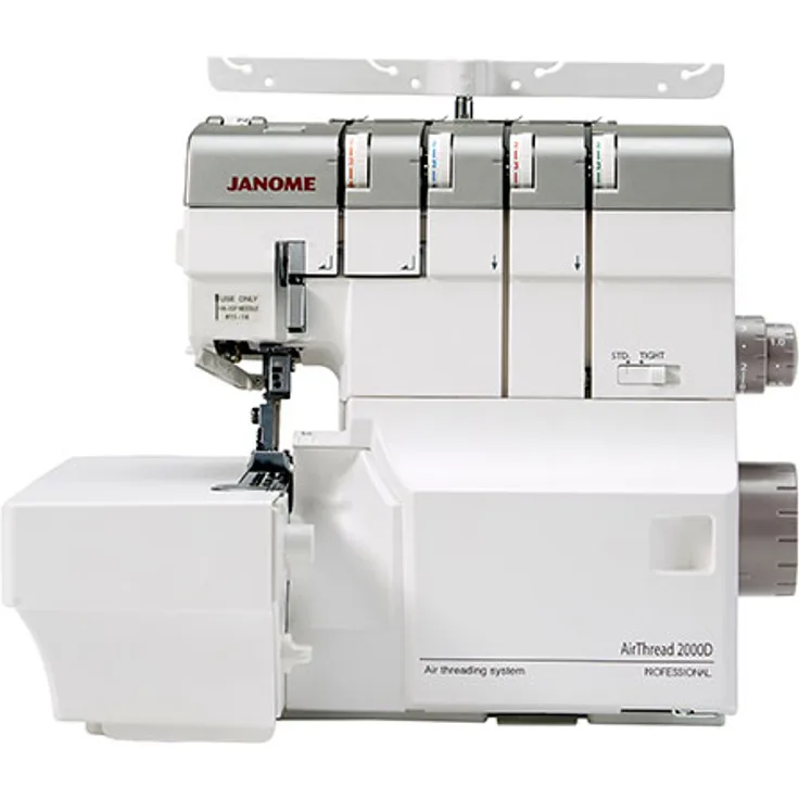 Janome 2000D AirThread Nähmaschine, weiß