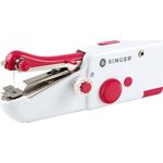 SINGER 220017123 rot Weiß Manuelle Nähmaschine Sägen 250 RPM Mechanisch 4 8 W Nähmaschine, weiß