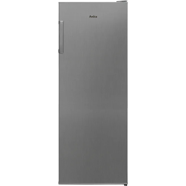 Amica GSN 324 160 E Gefrierschrank, freistehend, edelstahl, NoFrost, Breite 54 cm, Energieklasse E