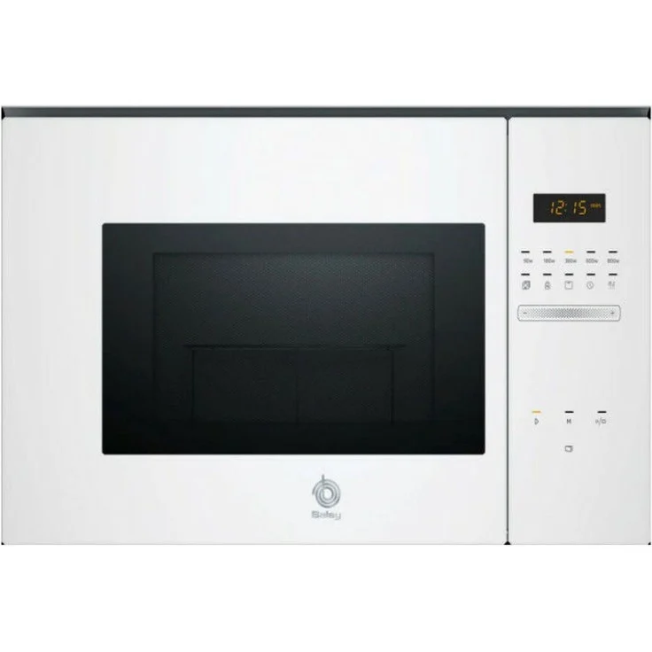 Balay 3CG5172B2 Mikrowelle mit Grill, Einbaugerät, 800W, 20 Liter Garraum, Memoryfunktion, Selbstreinigung, weiß – Bild 1